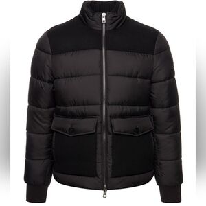 Men's Michael Kors Black Heavy Mixed-Media Puffer Jacket XL